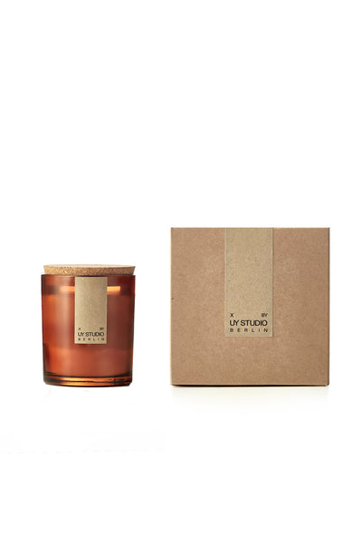 SMALL X AMBER CANDLE